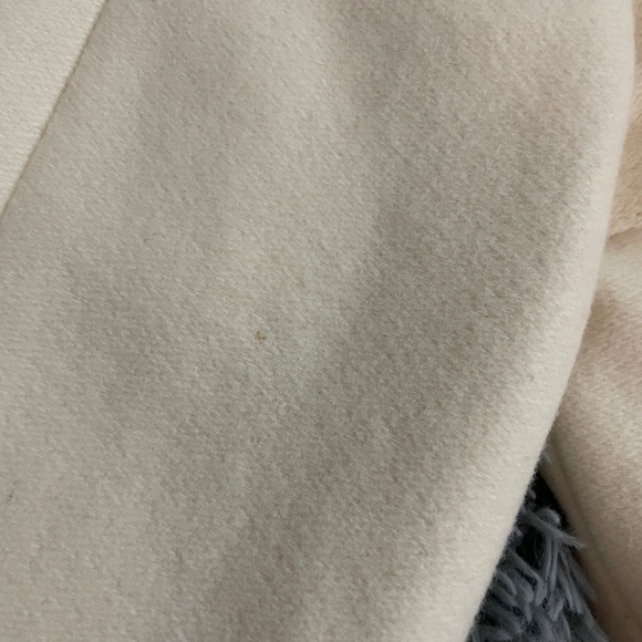 Banana Republic Womens Trench Wool Peacoat in cream white color - Picture 13 of 16